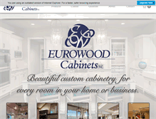 Tablet Screenshot of eurowood.net